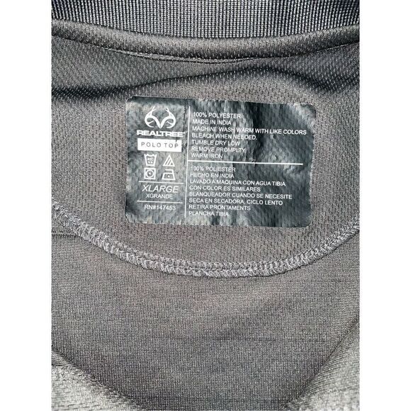 Realtree Mens Polo Tee - Picture 4 of 6